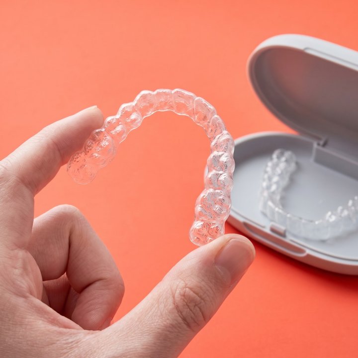 Material of the Invisalign aligners from Vienna